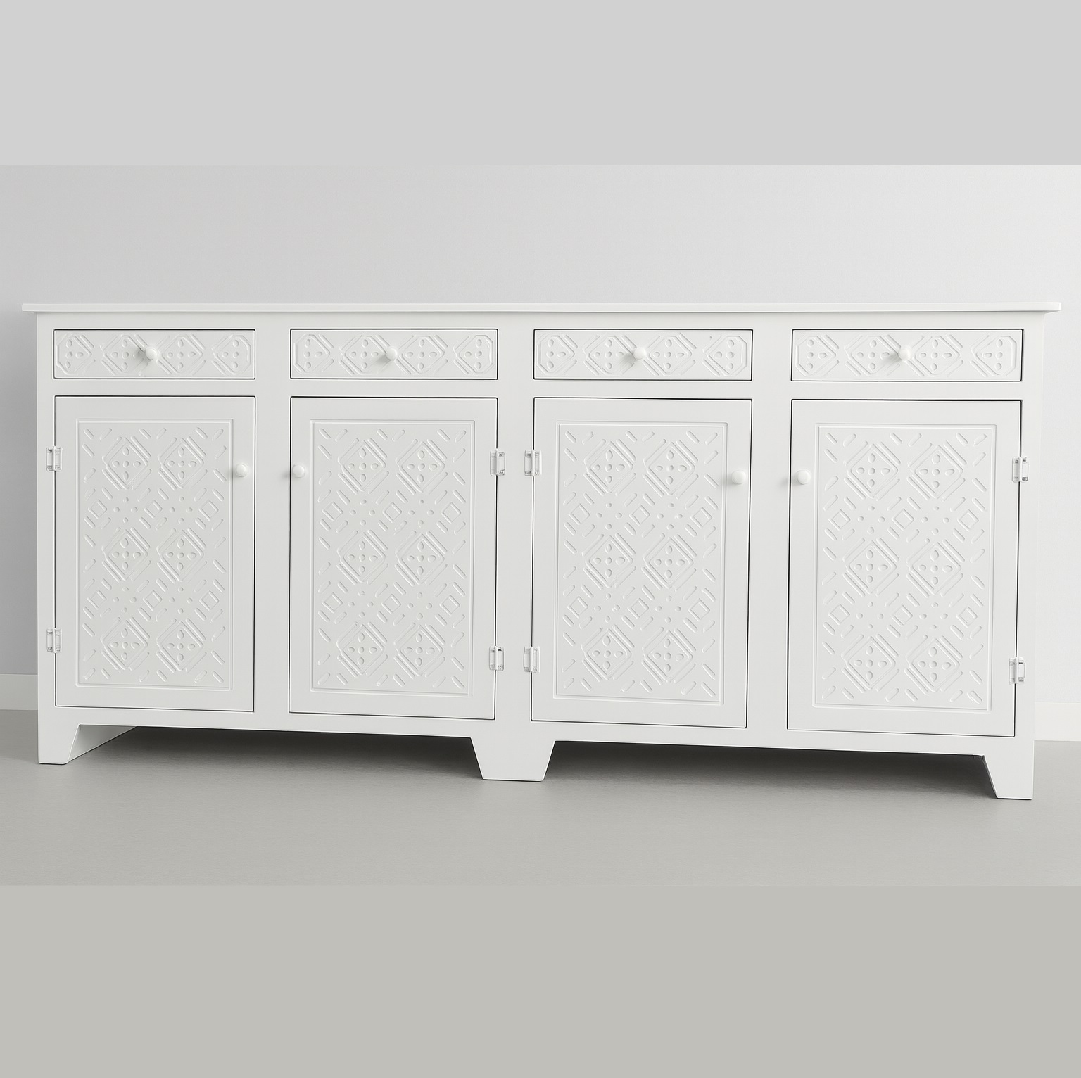 MODULAR MARROQUI 4 PUERTAS BLANCO